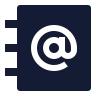 Address Book icon preview