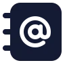 Address Book icon preview