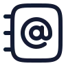 Address Book icon preview
