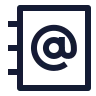 Address Book icon preview