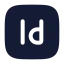 Adobeindesign icon with solid rounded style