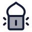 Adzan icon with duotone standard style
