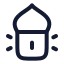 Adzan icon with stroke rounded style