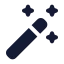 Aibeautify icon with solid rounded style