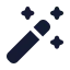 Aibeautify icon with solid standard style
