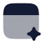 Aibrowser icon with bulk rounded style