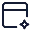 Aibrowser icon with stroke standard style