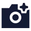 Aicamera icon with solid sharp style