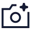Aicamera icon with stroke sharp style