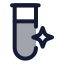 Aichemistry icon with duotone rounded style