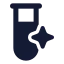 Aichemistry icon with solid rounded style