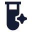 Aichemistry icon with solid sharp style