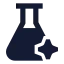 Aichemistry icon with solid sharp style