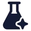 Aichemistry icon with solid standard style
