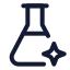 Aichemistry icon with stroke standard style