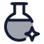 Aichemistry icon with duotone rounded style
