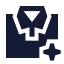Aiclothes icon with solid sharp style