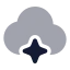 Aicloud icon with bulk rounded style