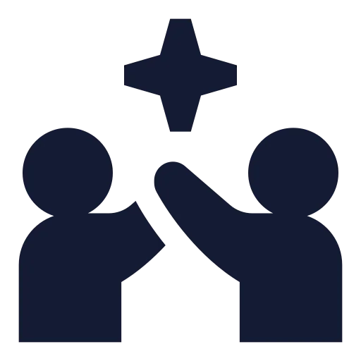 Ai Co Editing Icon in Solid Sharp style
