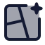 Aicollagetemplate icon with duotone standard style