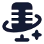 Aiconcert icon with solid standard style