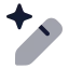 Aiediting icon with bulk rounded style