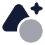 Aielements icon with bulk rounded style