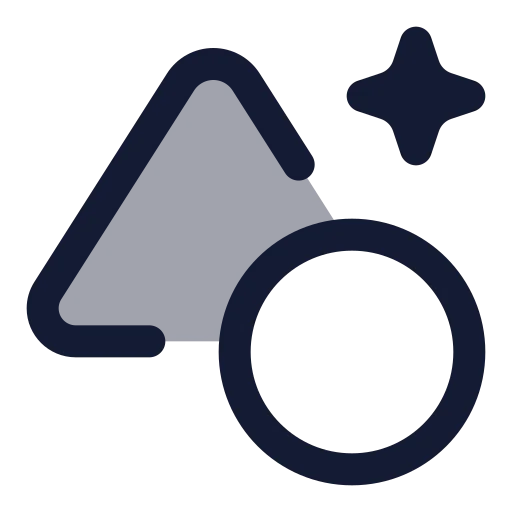 Ai Elements Icon in Duotone Rounded style