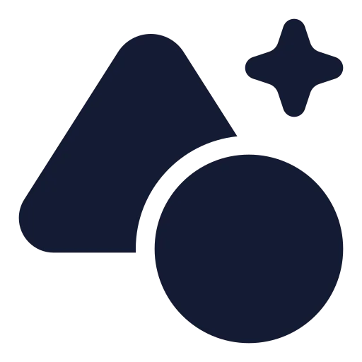 Ai Elements Icon in Solid Rounded style
