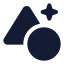 Aielements icon with solid standard style