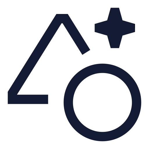 Ai Elements Icon in Stroke Sharp style