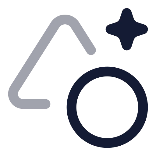 Ai Elements Icon in Twotone Rounded style