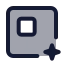 Aiexpand icon with duotone standard style