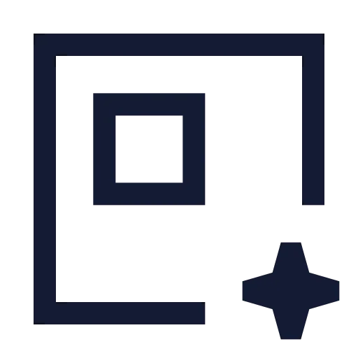 Ai Expand Icon in Stroke Sharp style