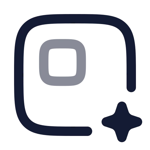 Ai Expand Icon in Twotone Rounded style