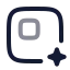 Aiexpand icon with twotone rounded style
