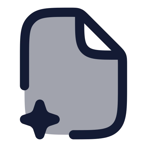 Ai File 01 Icon in Duotone Rounded style