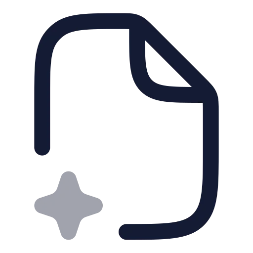 Ai File 01 Icon in Twotone Rounded style