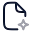 Aifile icon with twotone rounded style