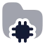 Aifolder icon with bulk rounded style