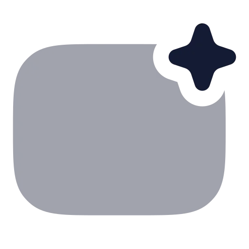 Ai Generate Icon in Bulk Rounded style