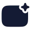 Aigenerate icon with solid rounded style