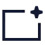 Aigenerate icon with stroke sharp style