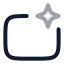 Aigenerative icon with twotone rounded style