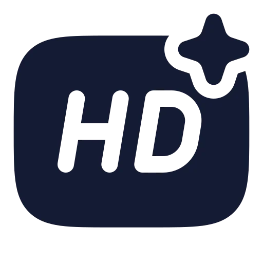 Ai Hd Resolution Icon in Solid Rounded style