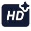 Aihdresolution icon with solid standard style