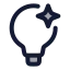 Aiidea icon with duotone rounded style