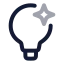 Aiidea icon with twotone rounded style