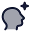 Aiimagine icon with duotone standard style