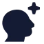 Aiimagine icon with solid sharp style